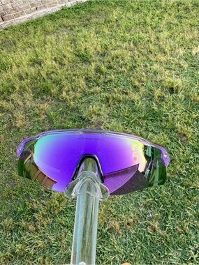 Oakley Purple Mirrored Shield Sunglasses VR/AR Accessory